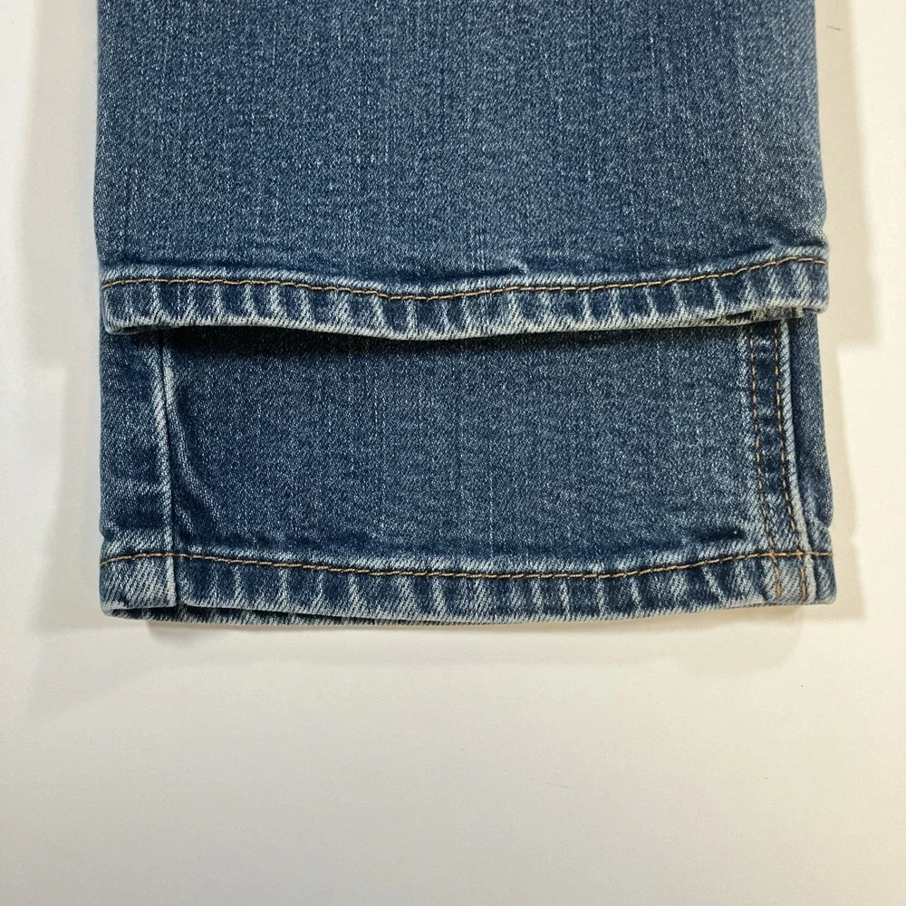 Levi's 541 Jeans Mens 30x28 Athletic Taper Stretch Blue Medium Wash Denim